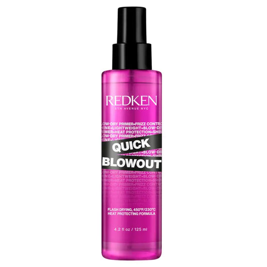 Quick blowout spray